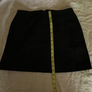 Uniqlo wool blend a-line winter mini skirt